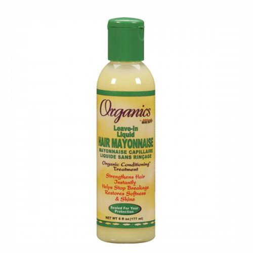 Africa's Best Organics Leave-In Liquid Hair Mayonnaise 6oz Africa's Best Organics Leave-In Liquid Hair Mayonnaise 6oz